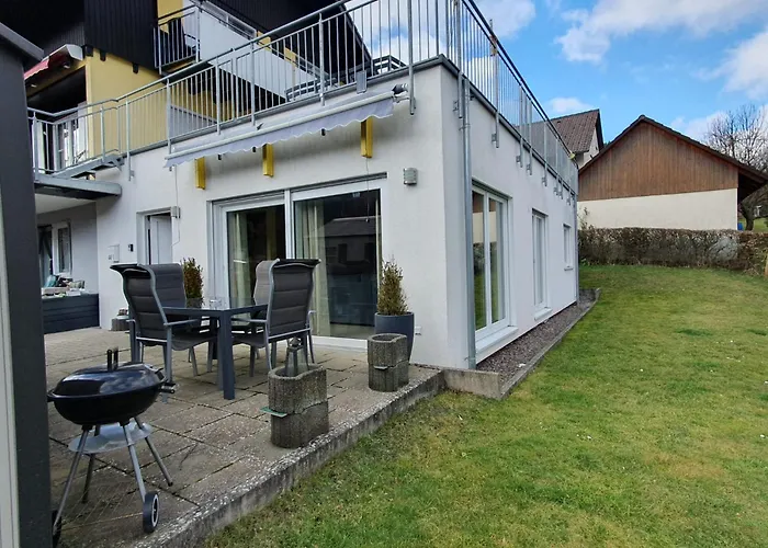 Appartement Am Siegelbaechle Berg Blickt Siegelau