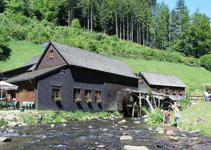 Am Siegelbaechle Berg Blickt